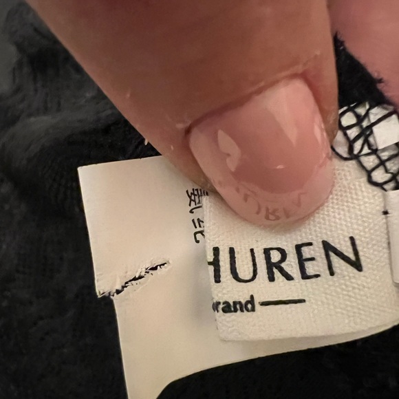 Black Lace long sleeve Top. Size: Med
Great condition; only worn one time. - Picture 7 of 8